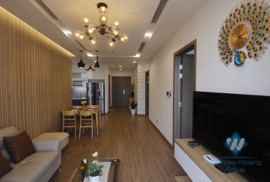 Modern two bedrooms apartment for rent in Vinhomes Metropolis, Ba Dinh district, Ha Noi
